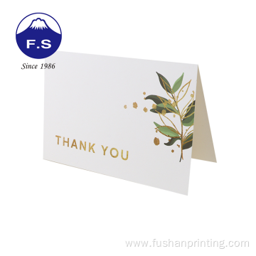 Design printing thank you card custom with box